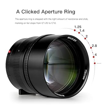 Amazon.com : TTArtisan 90mm f1.25 mirrorless Camera Lens